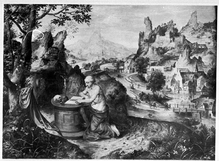 meister des verlorenen sohnes_der heilige hieronymus n'einer landschaft