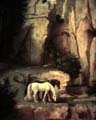 schwind_moritz von_ein einsiedler fuehrt rosse zur traenke_1845-1850